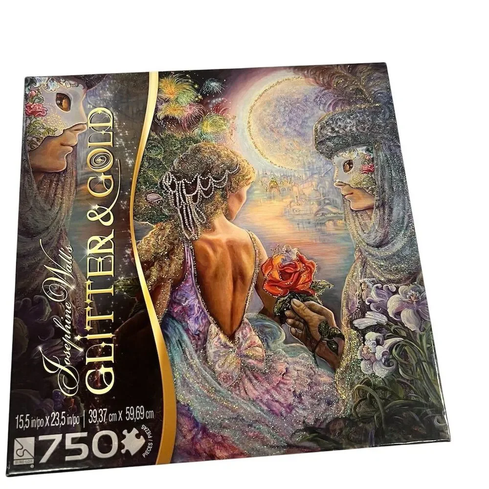 Josephine Wall Glitter & Gold Fantasy Jigsaw Puzzle 750 Pieces